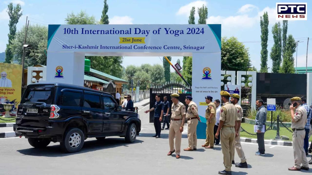 PM Modi arrives in Srinagar for 2-day visit, to lead International Yoga Day event tomorrow