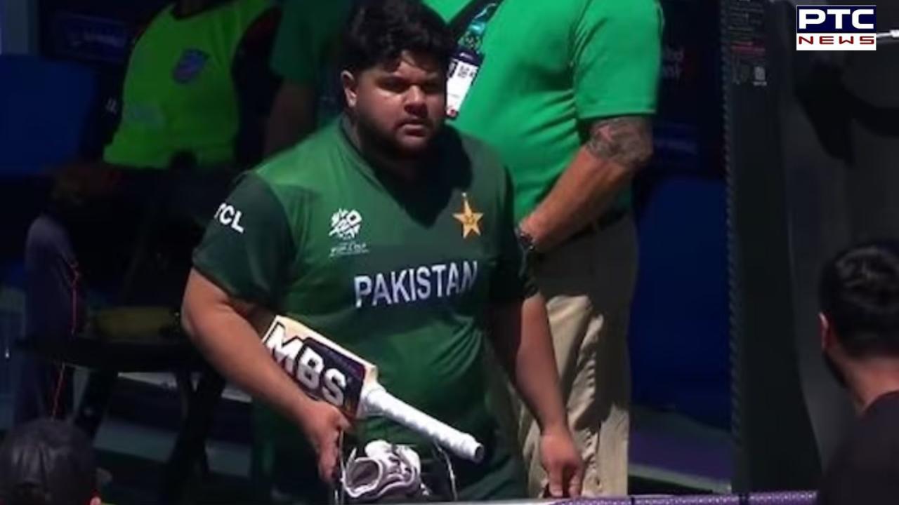 Pakistan star Azam Khan involved in 'heated moment' with fan following golden duck against USA