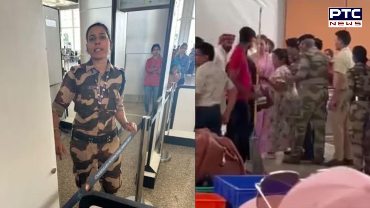 Slap-gate incident: Kangana Ranaut mobbed by media outside new Parliament building | Checkout her reaction in viral video