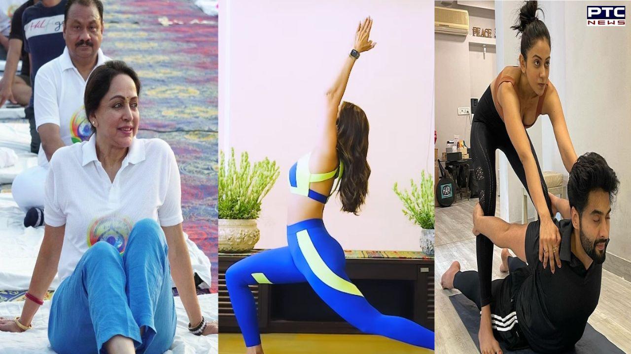 International Yoga Day 2024: Bollywood Yoginis inspire people on Yoga Day |  Web Stories