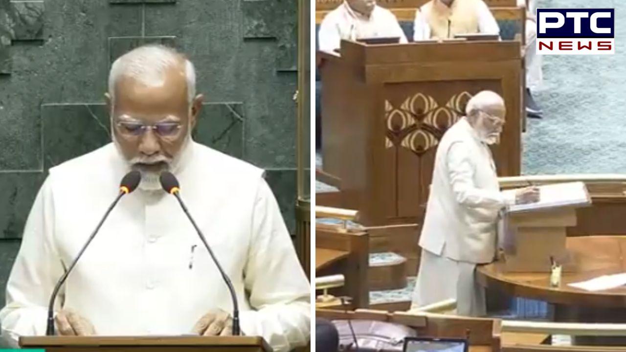 Parliament Session 2024: PM ਮੋਦੀ ਨੇ ਸੰਸਦ ਮੈਂਬਰ ਵਜੋਂ ਚੁੱਕੀ ਸਹੁੰ, ਕਿਹਾ- ਦੇਸ਼ ਨੂੰ ਇੱਕ ਚੰਗੇ ਵਿਰੋਧੀ ਧਿਰ ਦੀ ਲੋੜ