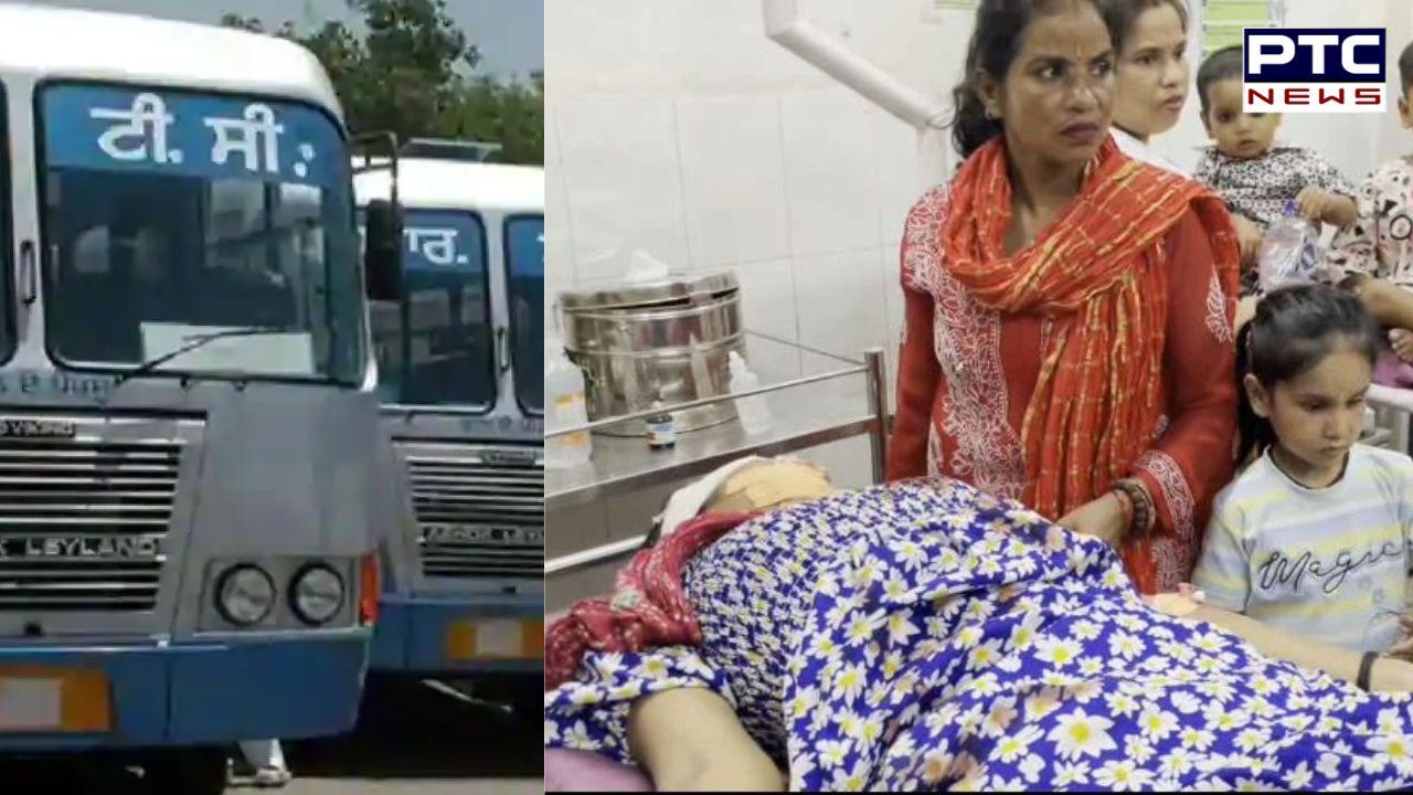 Khanna News : 18 ਸਾਲਾ ਕੁੜੀ ਨੇ ਮਾਸੂਮ ਭਾਣਜੇ ਸਮੇਤ ਭੱਜਦੀ ਬੱਸ 'ਚੋਂ ਮਾਰੀ ਛਾਲ, ਚੰਡੀਗੜ੍ਹ ਰੈਫ਼ਰ