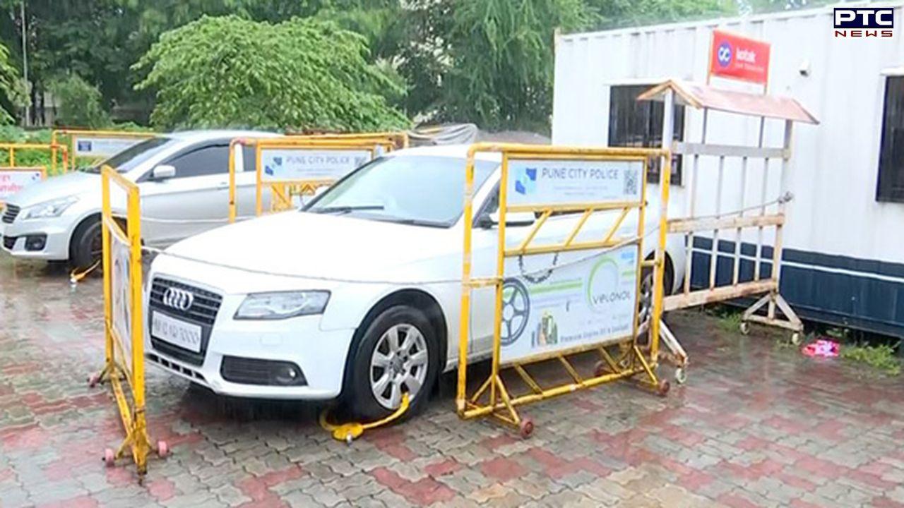 IAS officer Puja Khedkar's luxury car with illegal red beacon seized