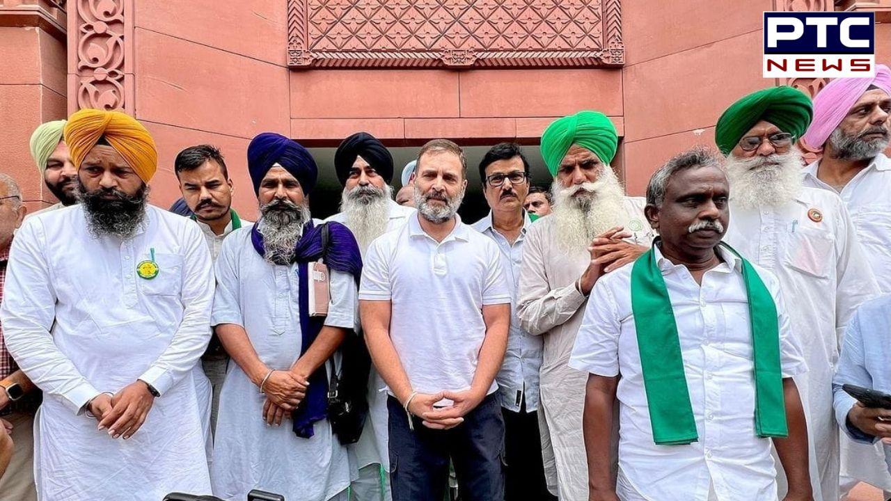 Farmers Meet Rahul Gandhi : ਕਿਸਾਨਾਂ ਦੀ ਰਾਹੁਲ ਗਾਂਧੀ ਨਾਲ ਹੋਈ ਮੀਟਿੰਗ, ਰਾਹੁਲ ਗਾਂਧੀ ਨੇ ਕਿਹਾ- MSP ਦੀ ਕਾਨੂੰਨੀ ਗਾਰੰਟੀ ਲਈ ਸਰਕਾਰ 'ਤੇ ਪਾਵਾਂਗੇ ਦਬਾਅ