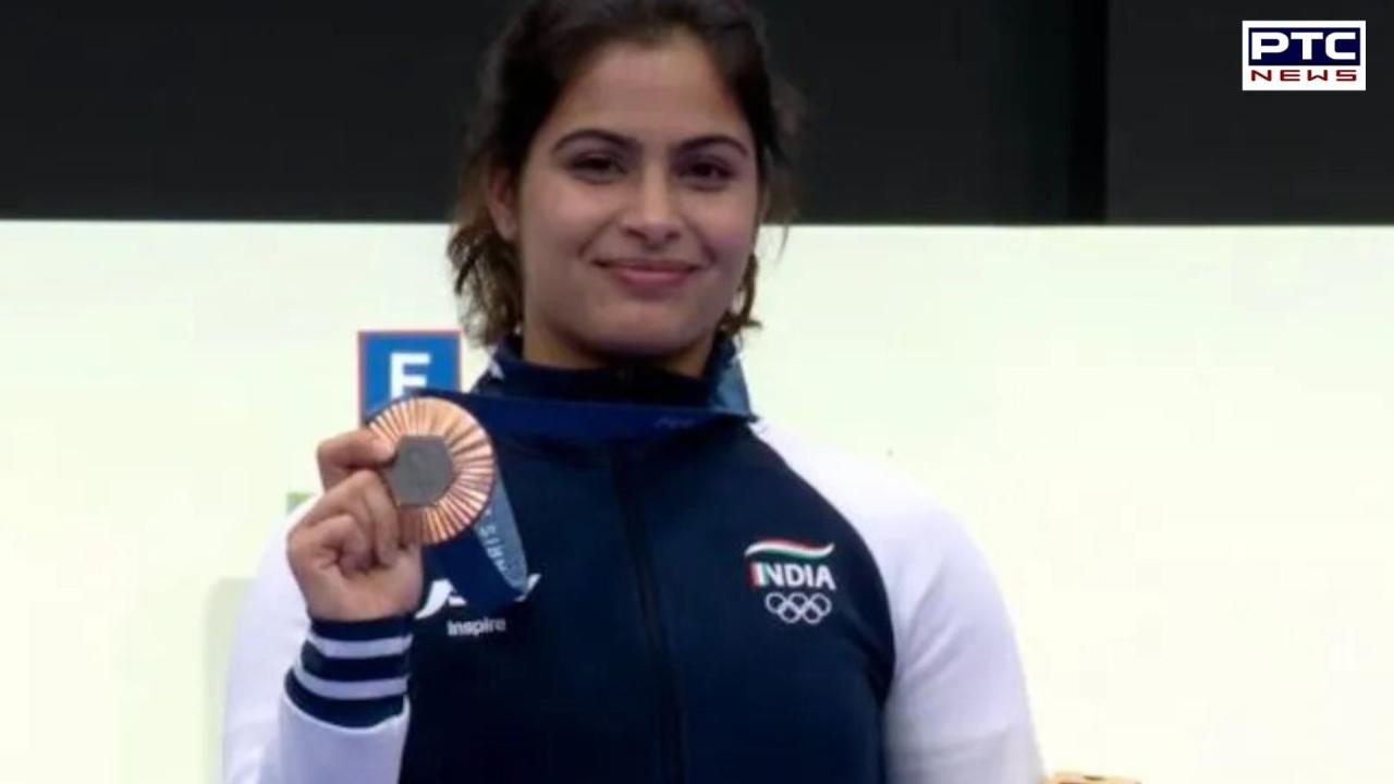 Paris Olympics 2024 Manu Bhaker Secures Bronze In Women’s 10m Air Pistol Sports Ptc News