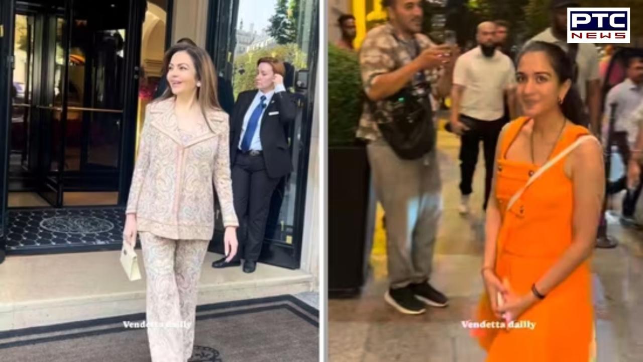 Ambanis seen at luxury Paris hotel with rooms starting at Rs 1.8 lakh per night | Watch