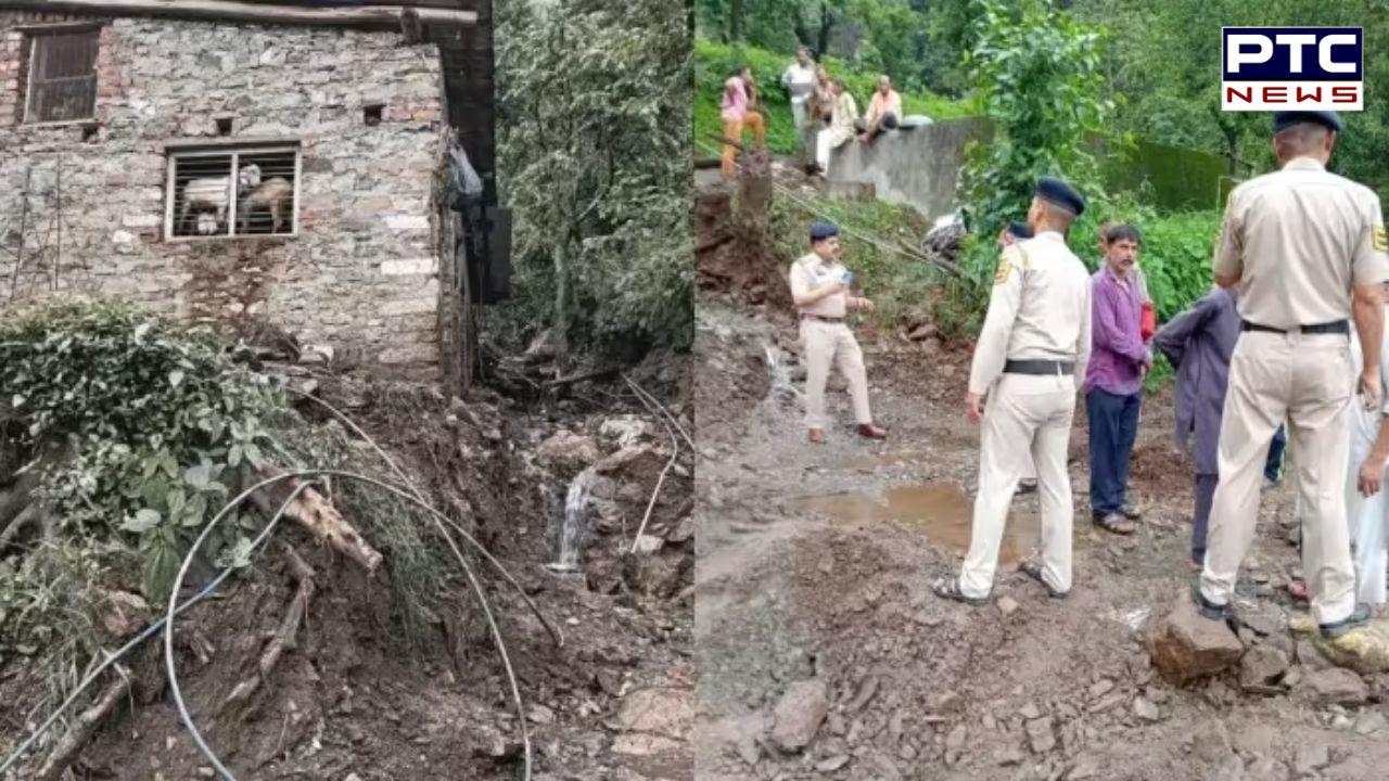 Cloudburst in Himachal : ਸਿਰਮੌਰ 'ਚ ਫਟਿਆ ਬੱਦਲ, ਇੱਕ ਵਿਅਕਤੀ ਦੀ ਮੌਤ, ਕਈ ਮਕਾਨ ਤੇ ਸੜਕਾਂ ਧੱਸੀਆਂ