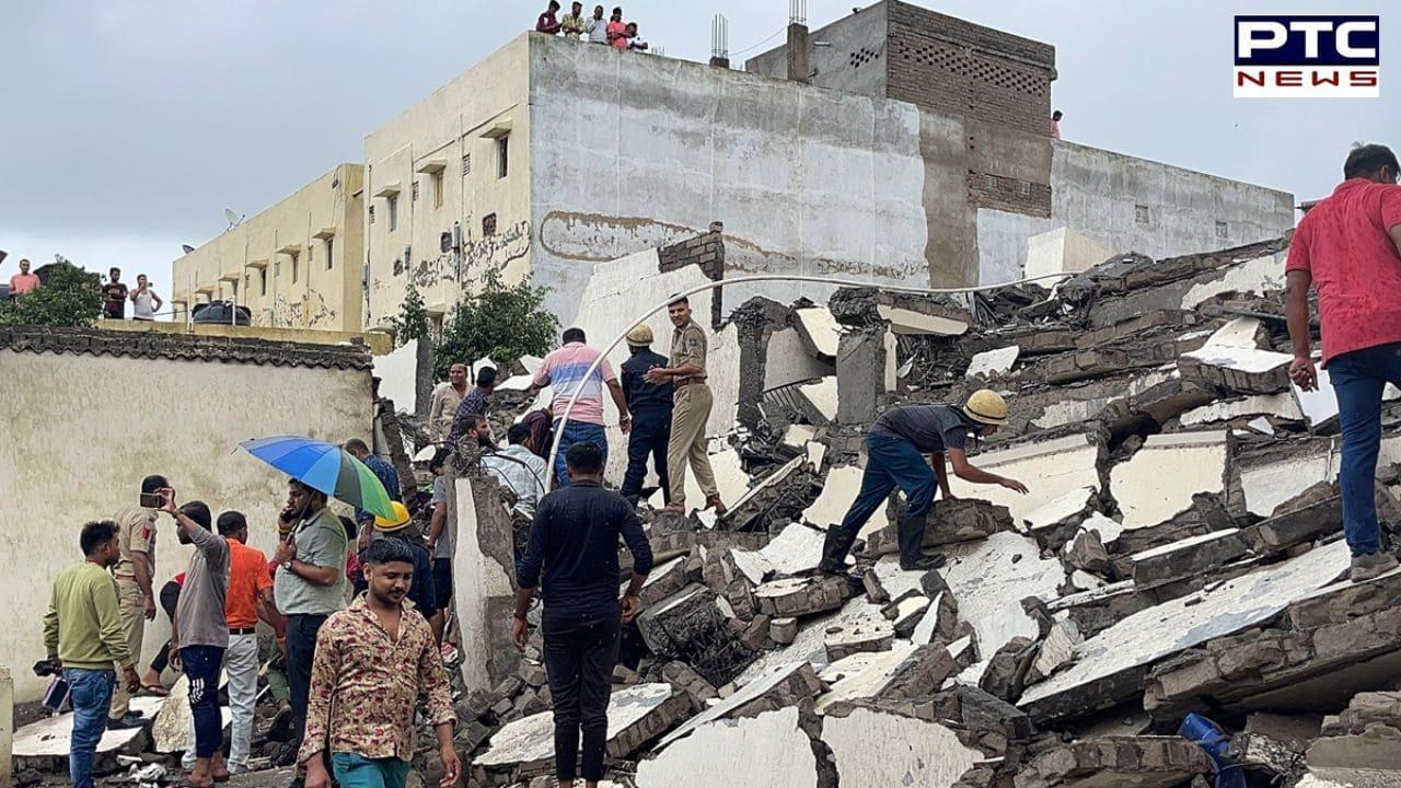 Gujarat building collapse: 7 killed, several feared trapped as 6-storey building collapses in Surat