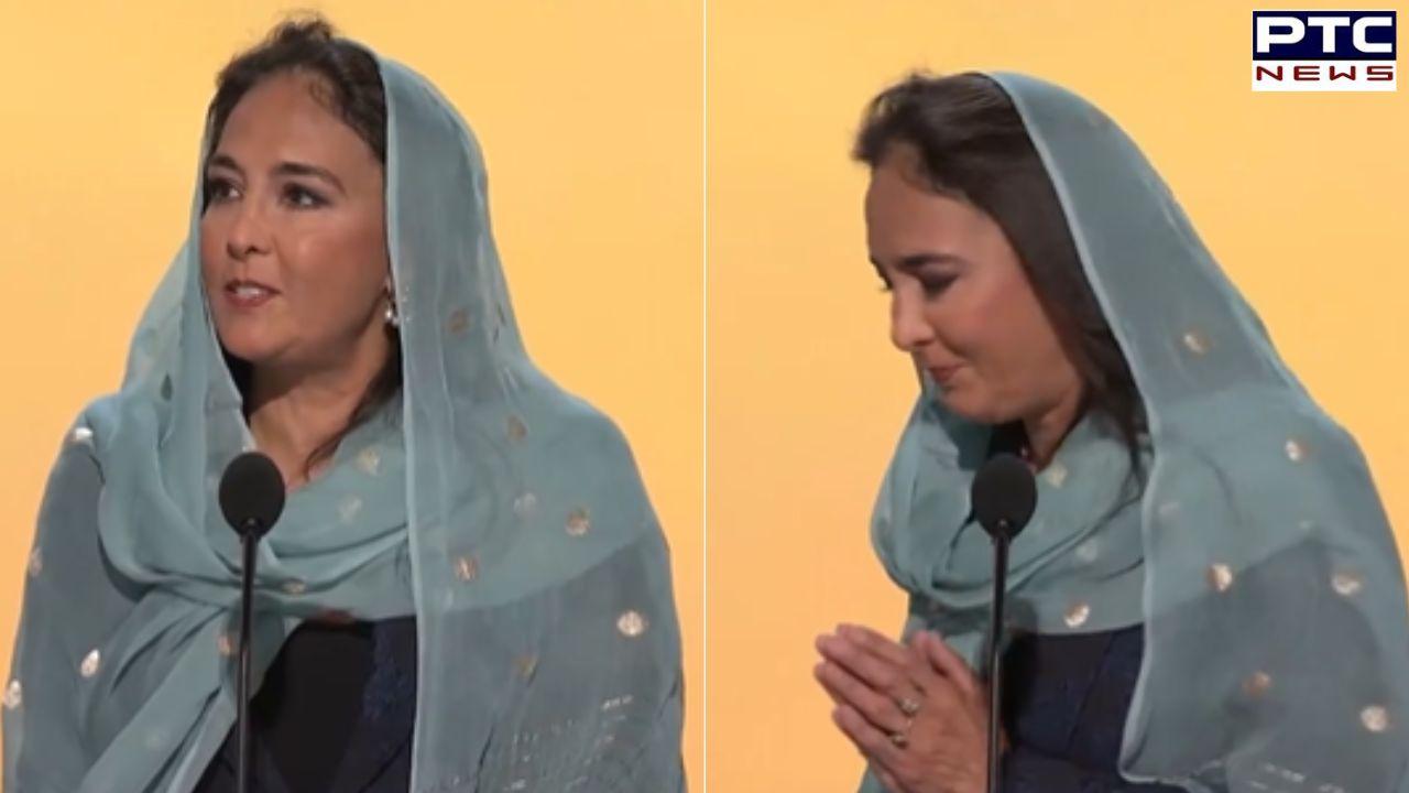 WATCH VIDEO: Indian-American VC Harmeet Dhillon offers Sikh prayer 'Ardas' in presence Donald Trump