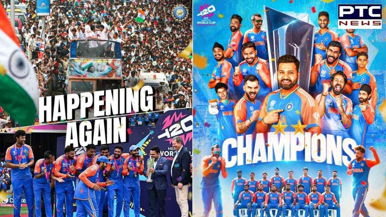 India wins T20 World Cup 2024 : All you need to know about victory parade to celebrate T20 WC glory