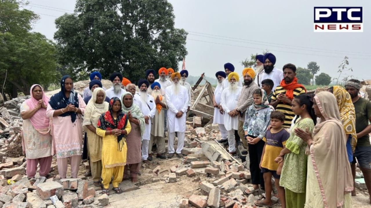 ਹਰਿਆਣਾ ਦੀ ਭਾਜਪਾ ਸਰਕਾਰ ਵੱਲੋਂ ਅਮੁਪੁਰ ਪਿੰਡ ਦੇ ਉਜਾੜੇ ਸਿੱਖ ਪਰਿਵਾਰਾਂ ਤੱਕ ਪਹੁੰਚੀ ਸ਼੍ਰੋਮਣੀ ਕਮੇਟੀ