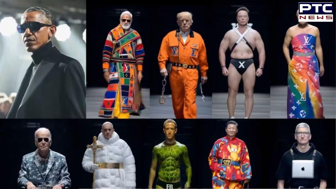 WATCH VIDEO| Elon Musk unveils AI-generated fashion show featuring world leaders in futuristic attire