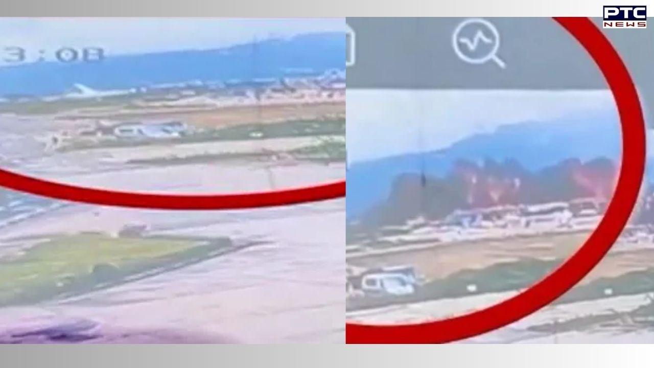 Dramatic video shows exact moment of Nepal plane crash |  WATCH