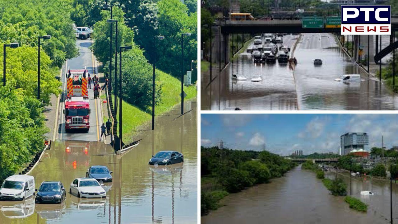 Toronto Flood : ਕੈਨੇਡਾ ‘ਚ ਹੜ੍ਹ ਦਾ ਕਹਿਰ, ਭਿਆਨਕ ਤੂਫਾਨ ਤੋਂ ਬਾਅਦ ਆਏ ਹੜ੍ਹ ਕਾਰਨ ਟੋਰਾਂਟੋ ’ਚ ਬਿਜਲੀ ਗੁੱਲ