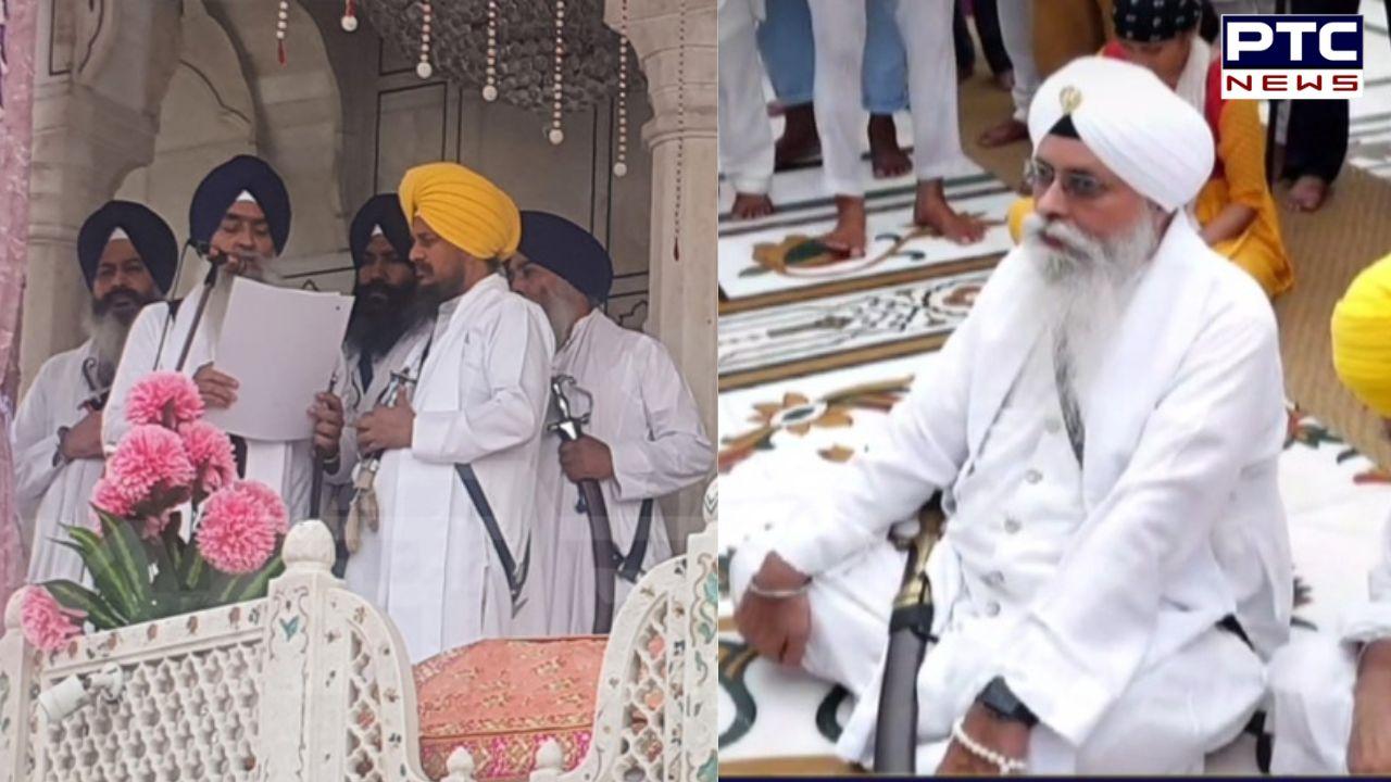 ਪੰਜ ਸਿੰਘ ਸਾਹਿਬਾਨ ਨੇ ਸਾਬਕਾ ਜਥੇਦਾਰ ਗਿਆਨੀ ਇਕਬਾਲ ਸਿੰਘ ਸਮੇਤ ਦੋ ਵਿਅਕਤੀਆਂ ਨੂੰ ਲਾਈ ਧਾਰਮਿਕ ਤਨਖਾਹ
