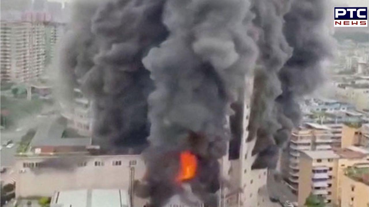 16 dead as fire breaks out at shopping mall in China