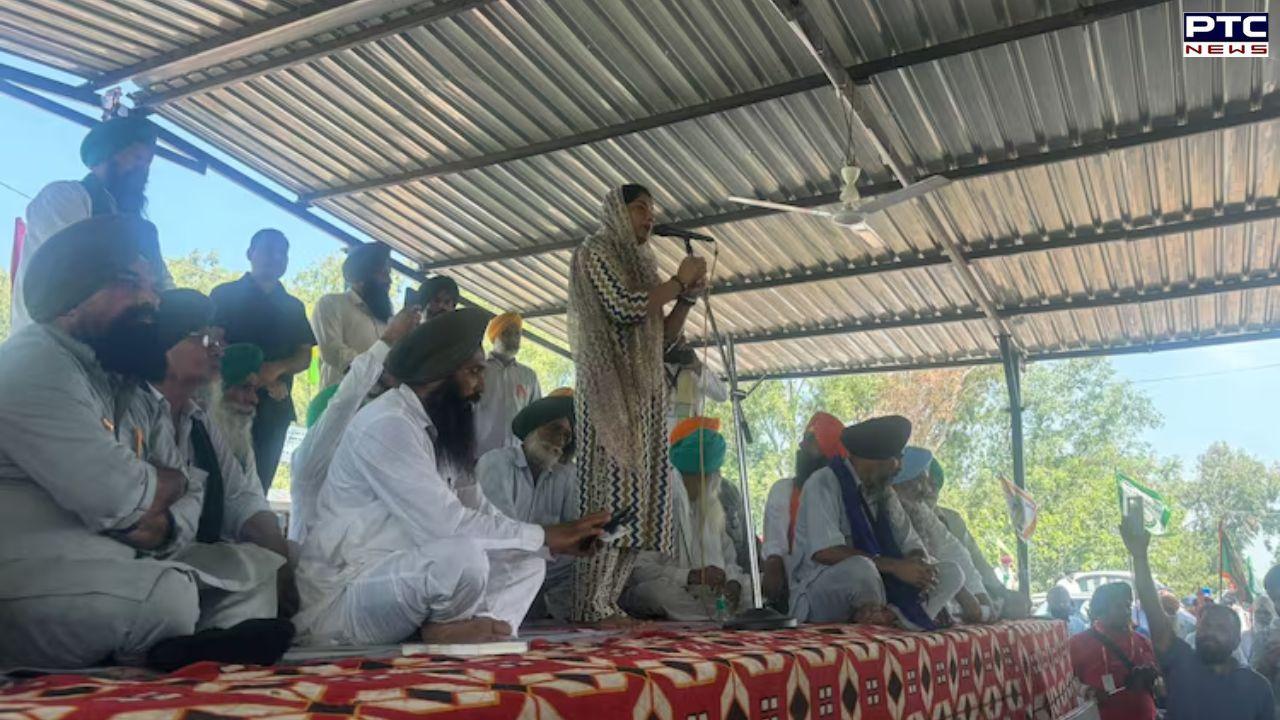 Farmers' protest: Vinesh Phogat joins farmers' gathering at Shambhu border, says 'govt should listen'