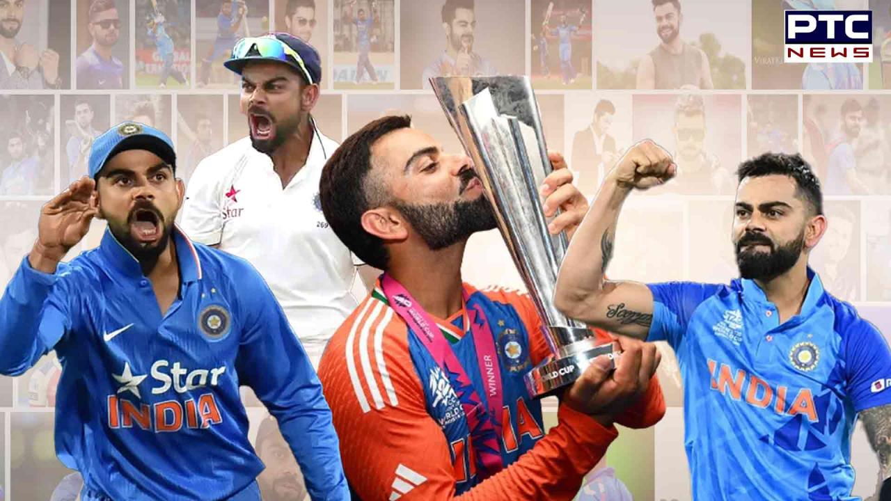 Virat Kohli ਦੇ ਅੰਤਰਰਾਸ਼ਟਰੀ ਕ੍ਰਿਕਟ 'ਚ 16 ਸਾਲ, ਜਾਣੋ 16 ਅਨੋਖੇ ਰਿਕਾਰਡ