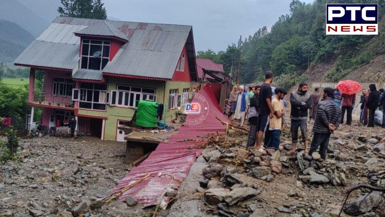 Cloudburst In Jammu Kashmir :  ਜੰਮੂ-ਕਸ਼ਮੀਰ 'ਚ ਫਟਿਆ ਬੱਦਲ, ਤੇਜ਼ ਪਾਣੀ ’ਚ ਵਹਿ ਗਏ ਲੋਕਾਂ ਦੇ ਘਰ