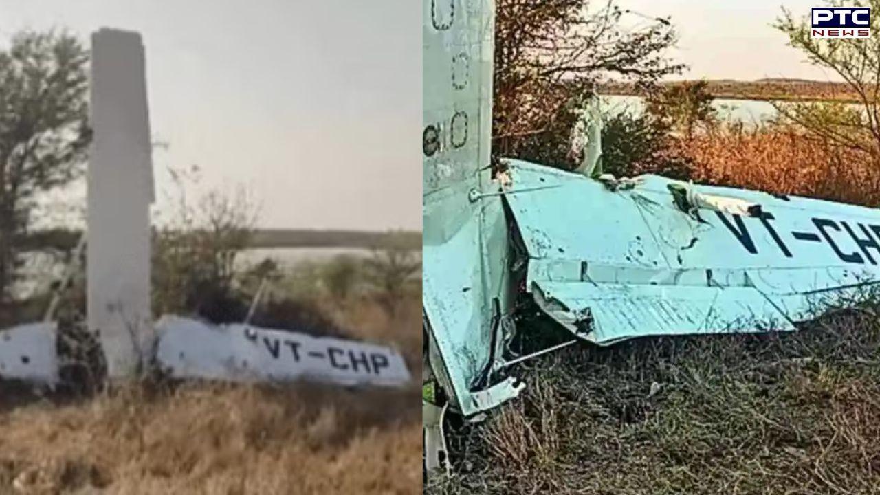 2 pilots injured after trainer aircraft crashes in MP’s Guna