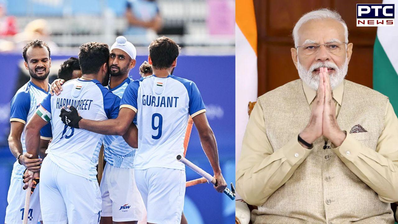 Hockey : ਭਾਰਤ ਨੇ ਓਲੰਪਿਕ 'ਚ ਲਗਾਤਾਰ ਦੂਜੀ ਵਾਰ ਜਿੱਤਿਆ ਕਾਂਸੀ ਤਗਮਾ, PM ਮੋਦੀ ਤੇ ਰਾਸ਼ਟਰਪਤੀ ਨੇ ਟੀਮ ਨੂੰ ਦਿੱਤੀ ਵਧਾਈ