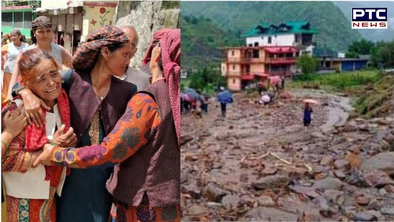 Heartbreaking: 'Just our house survived disaster, entire village washed away in front of my eyes' : Elderly woman from Himachal's Samej village