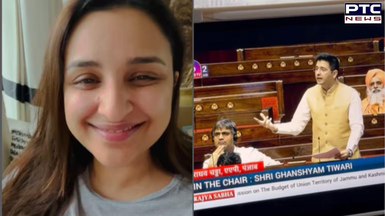 ‘Only way to see him LIVE’: Parineeti Chopra gives sneak peek of long-distance marriage with her politician-hubby Raghav Chadha