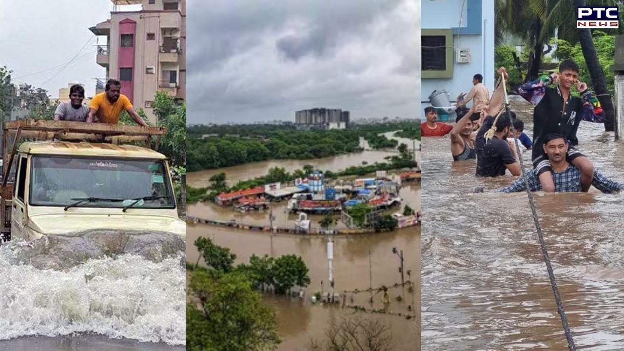 Gujarat floods: 28 dead amid heavy rainfall, red alert issued | IN POINTS