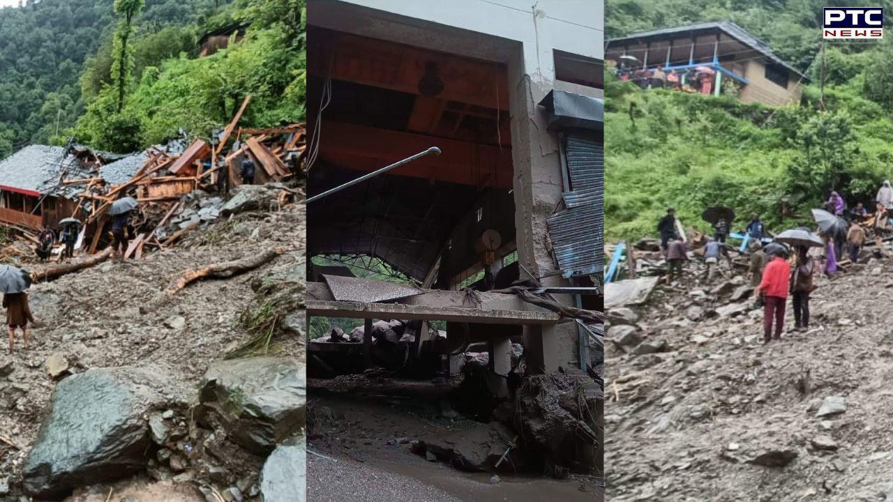 Himachal Pradesh flood HIGHLIGHTS | Pandoh Dam in Mandi opens floodgates; 2 dead, over 50 missing as cloudbursts cause massive damage