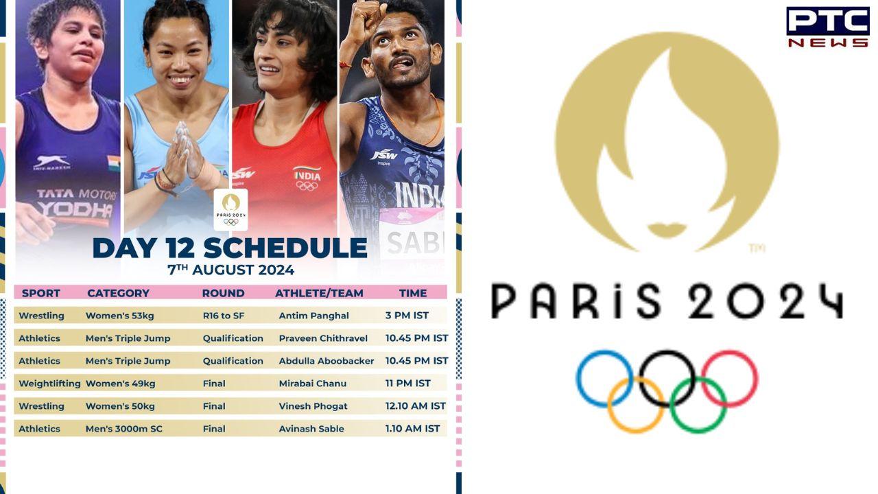 Paris Olympics 2024 Day 12: All eyes on Vinesh Phogat; Athletics, Table Tennis, Weightlifting in action