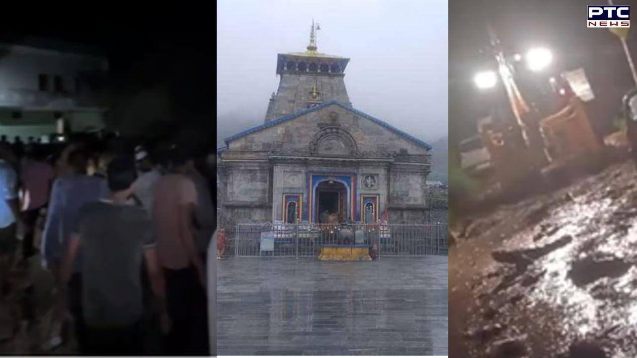 10 people die as cloudburst triggers landslide in Kedarnath, 200 pilgrims stranded