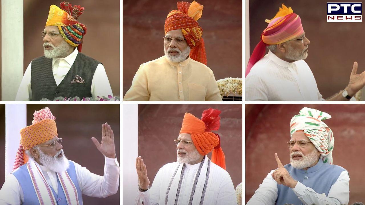 Independence Day 2024: Decoding PM Modi’s iconic headgears over years| IN PICS