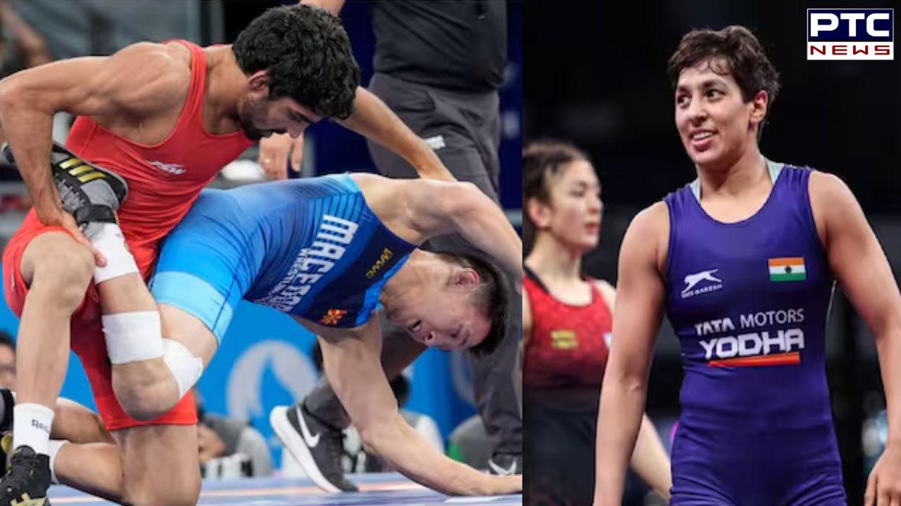 Paris Olympics Wrestling : ਅਮਨ ਸਹਿਰਾਵਤ ਨੇ ਜਗਾਈ ਤਗਮੇ ਦੀ ਉਮੀਦ, ਸੈਮੀਫਾਈਨਲ 'ਚ ਪਹੁੰਚੇ, ਅੰਸ਼ੂ ਮਲਿਕ ਹੋਈ ਹਾਰ