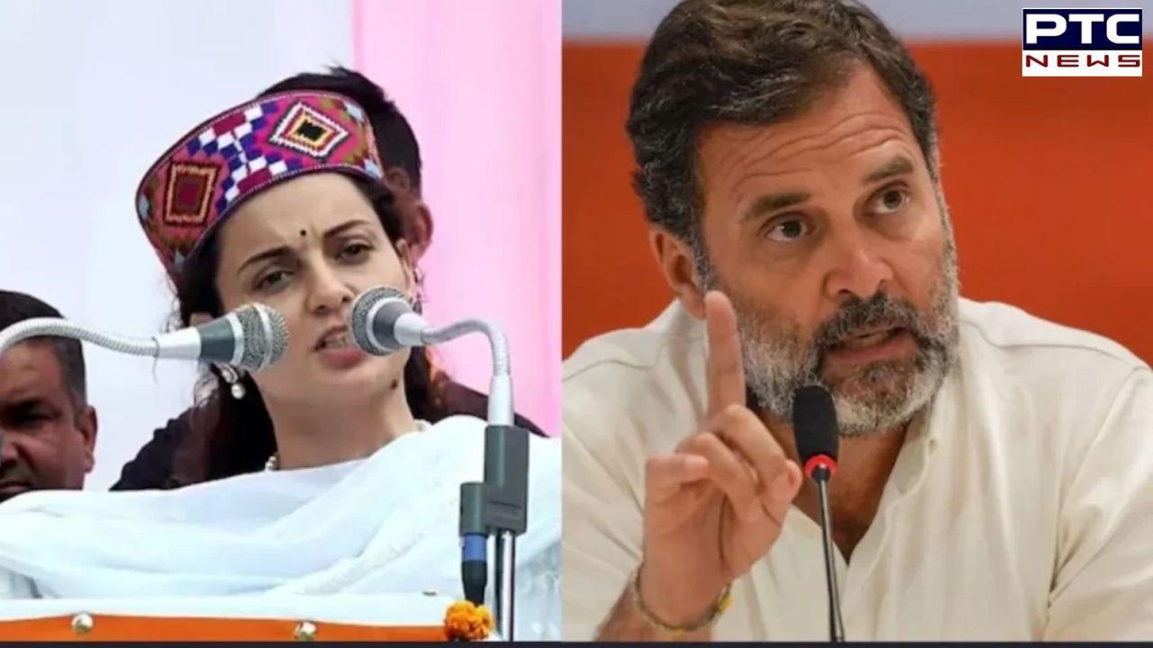 ‘Most dangerous man’: Kangana Ranaut takes on Rahul Gandhi for endorsing Hindenburg report