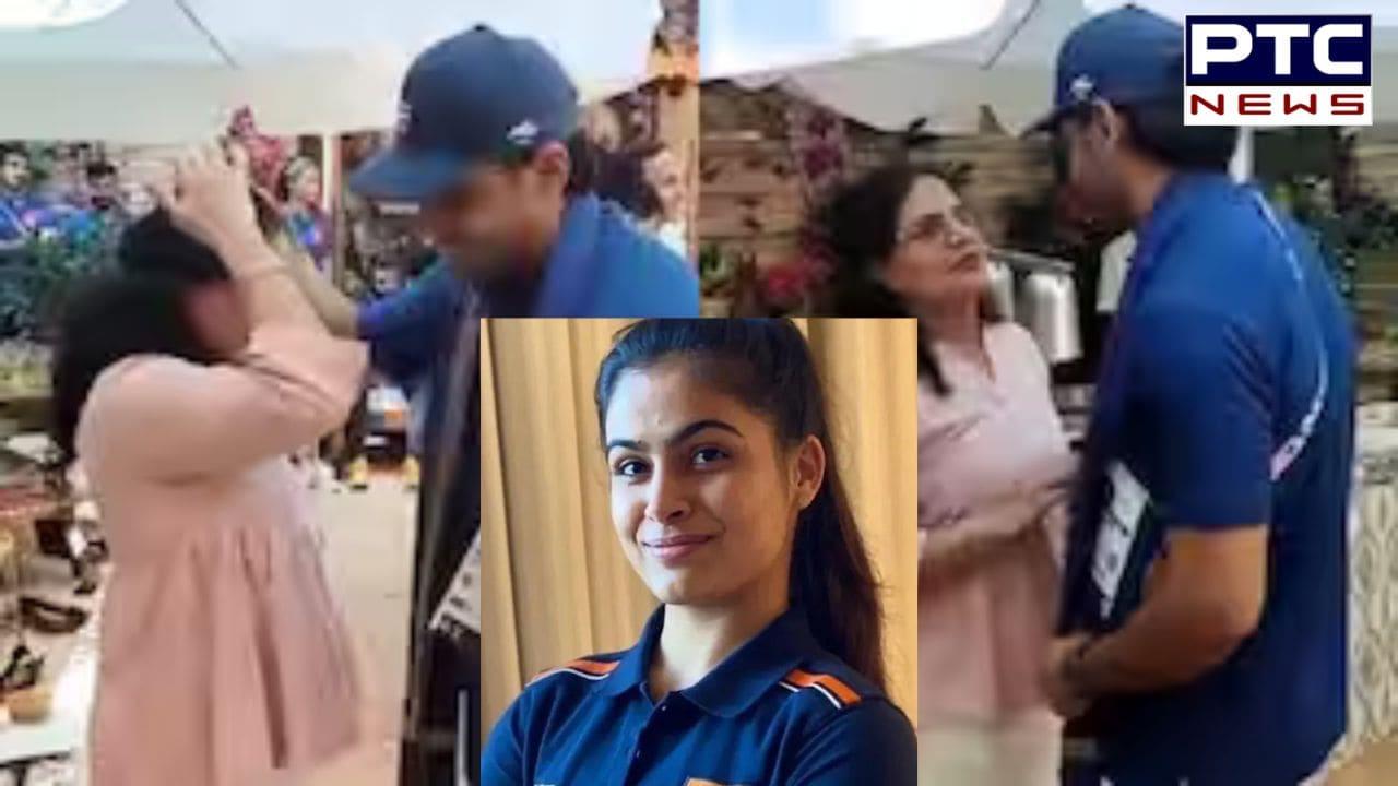 ‘Rishta Pakka’? Manu Bhaker and her mother chat with Neeraj Chopra sparks relationship rumours