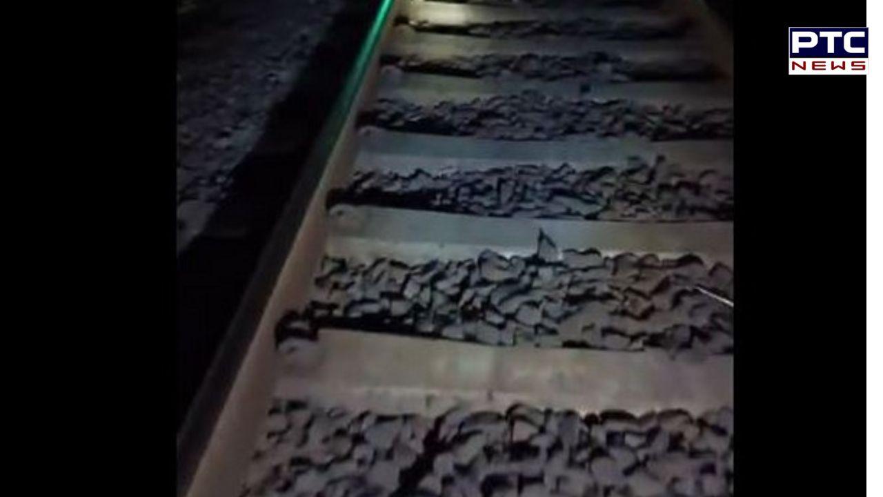 Gujarat: Train mishap averted after fishplates, keys found on tracks in Surat