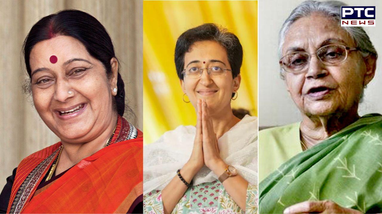 Who are Delhi's three women Chief Ministers so far?