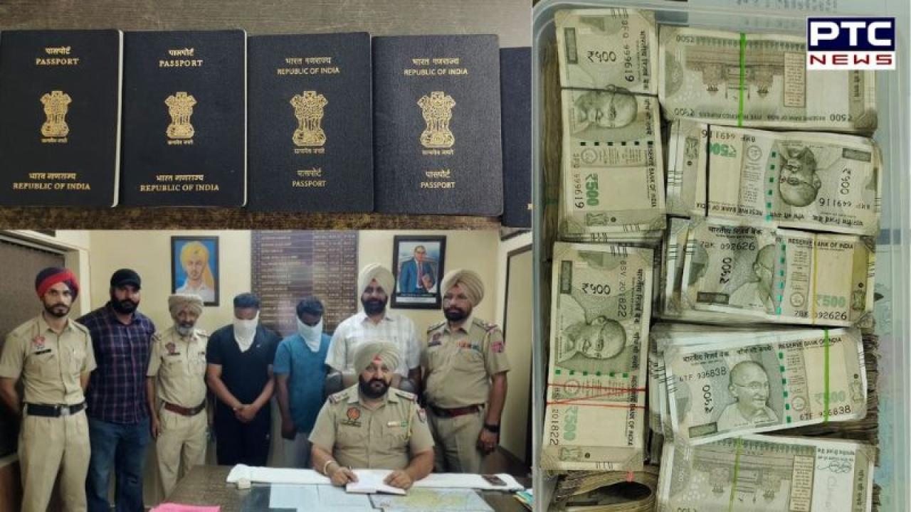 Canada Fake Visa : ਜਲੰਧਰ ਪੁਲਿਸ ਨੇ ਗਿਰੋਹ ਦਾ ਕੀਤਾ ਪਰਦਾਫਾਸ਼, 26. 70 ਲੱਖ ਦੀ ਨਕਦੀ ਤੇ 5 ਪਾਸਪੋਰਟਾਂ ਸਮੇਤ 2 ਗ੍ਰਿਫ਼ਤਾਰ