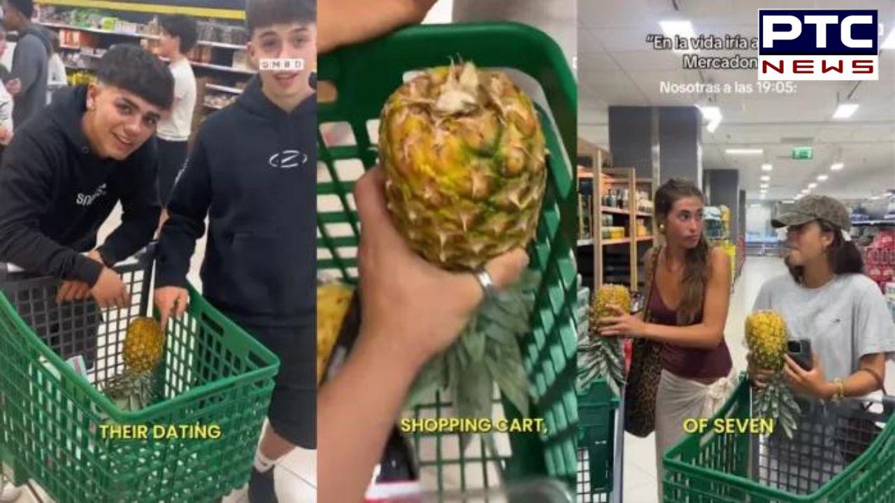 Pineapple Dating Spain : ਡੇਟਿੰਗ ਦਾ ਅਜੀਬੋ ਗਰੀਬ ਟ੍ਰੇਂਡ; ਲੋਕ ਸੁਪਰਮਾਰਕੀਟ 'ਚ Pineapple ਦੀ ਮਦਦ ਨਾਲ ਲੱਭ ਰਹੇ ਪਾਰਟਨਰ