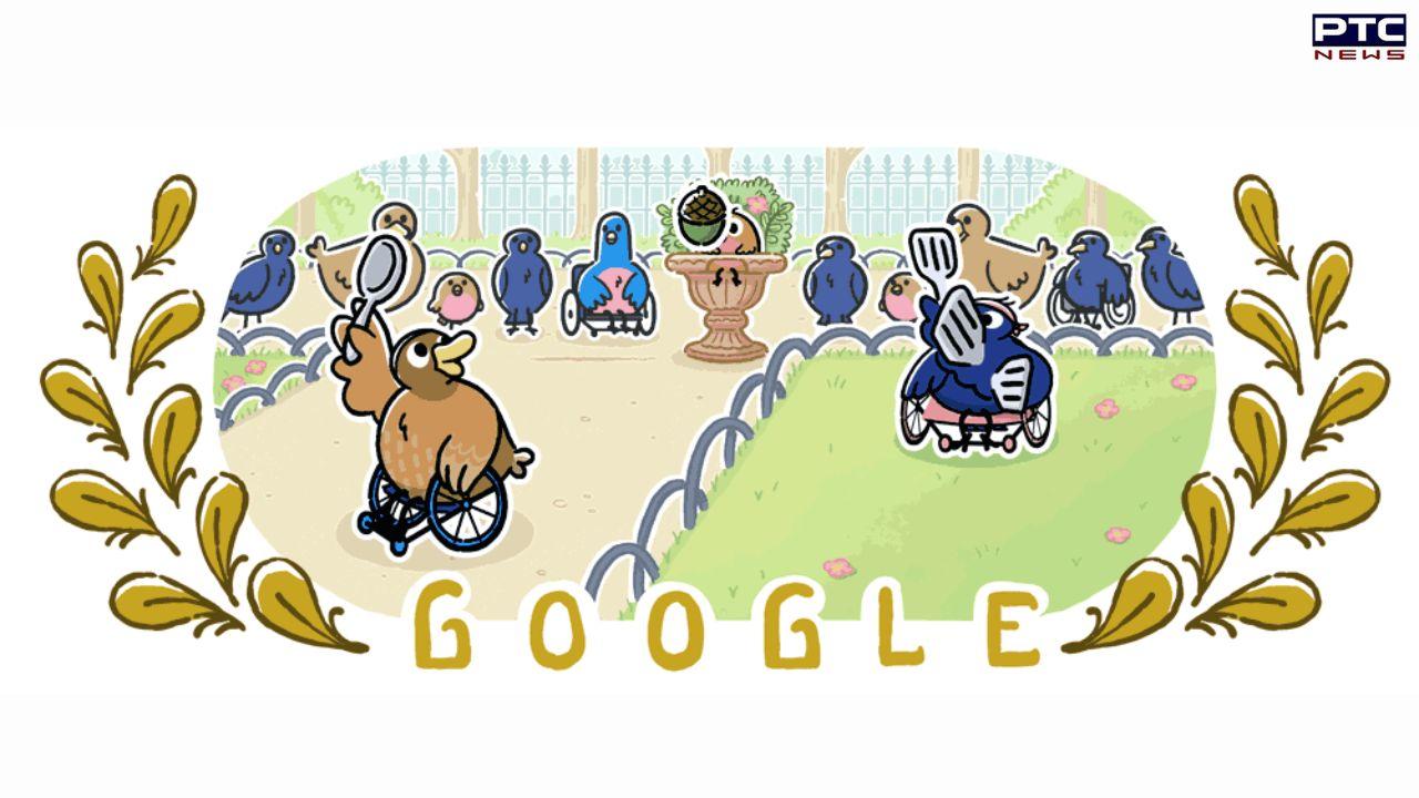 Paris Paralympics 2024: Google Doodle celebrates wheelchair tennis