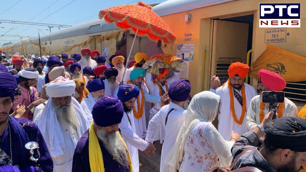 Religious Train Travel : ਪੰਜ ਤਖ਼ਤ ਸਾਹਿਬਾਨ ਦੀ ਰੇਲ ਯਾਤਰਾ ਨੇ ਸ੍ਰੀ ਅੰਮ੍ਰਿਤਸਰ ਤੋਂ ਜੈਕਾਰਿਆਂ ਦੀ ਗੂੰਜ ’ਚ ਕੀਤੀ ਵਾਪਸੀ ਰਵਾਨਗੀ