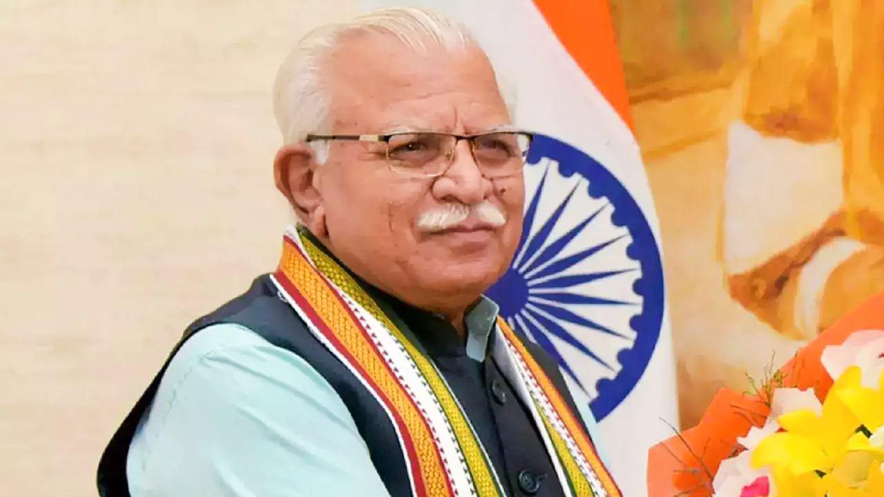 Haryana Election Result 2024: रुझानों के बीच मनोहर लाल से मिलने पहुंचे प्रभारी धर्मेंद्र प्रधान