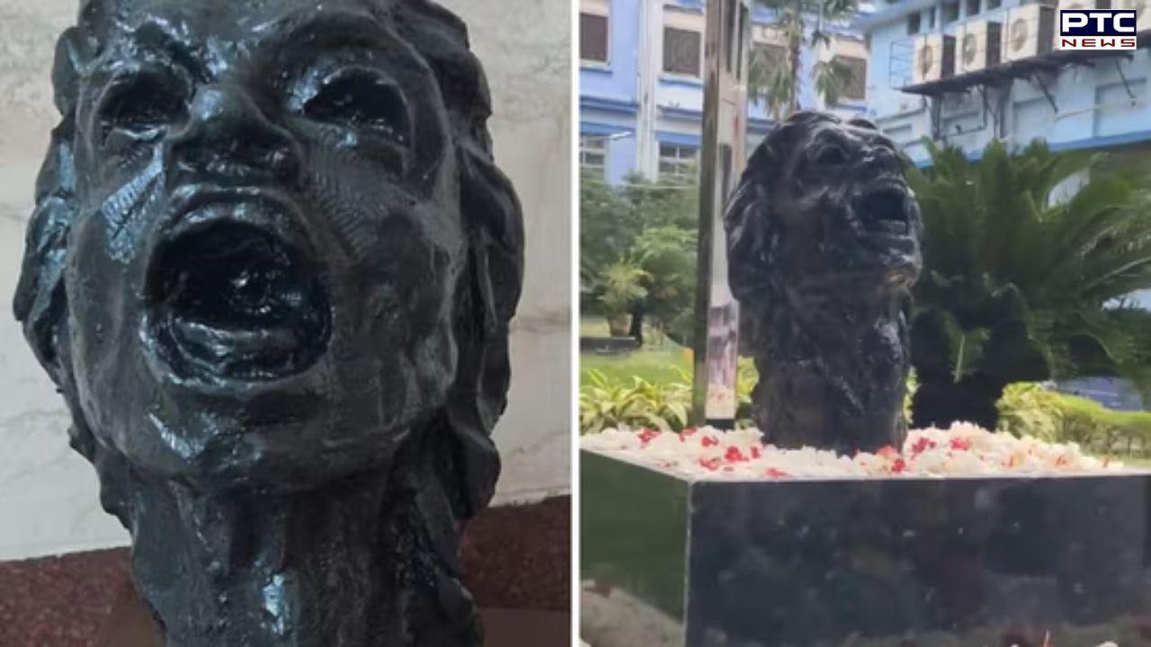 Kolkata murder victim’s 'cry of the hour' statue unveiled at RG Kar; receives backlash