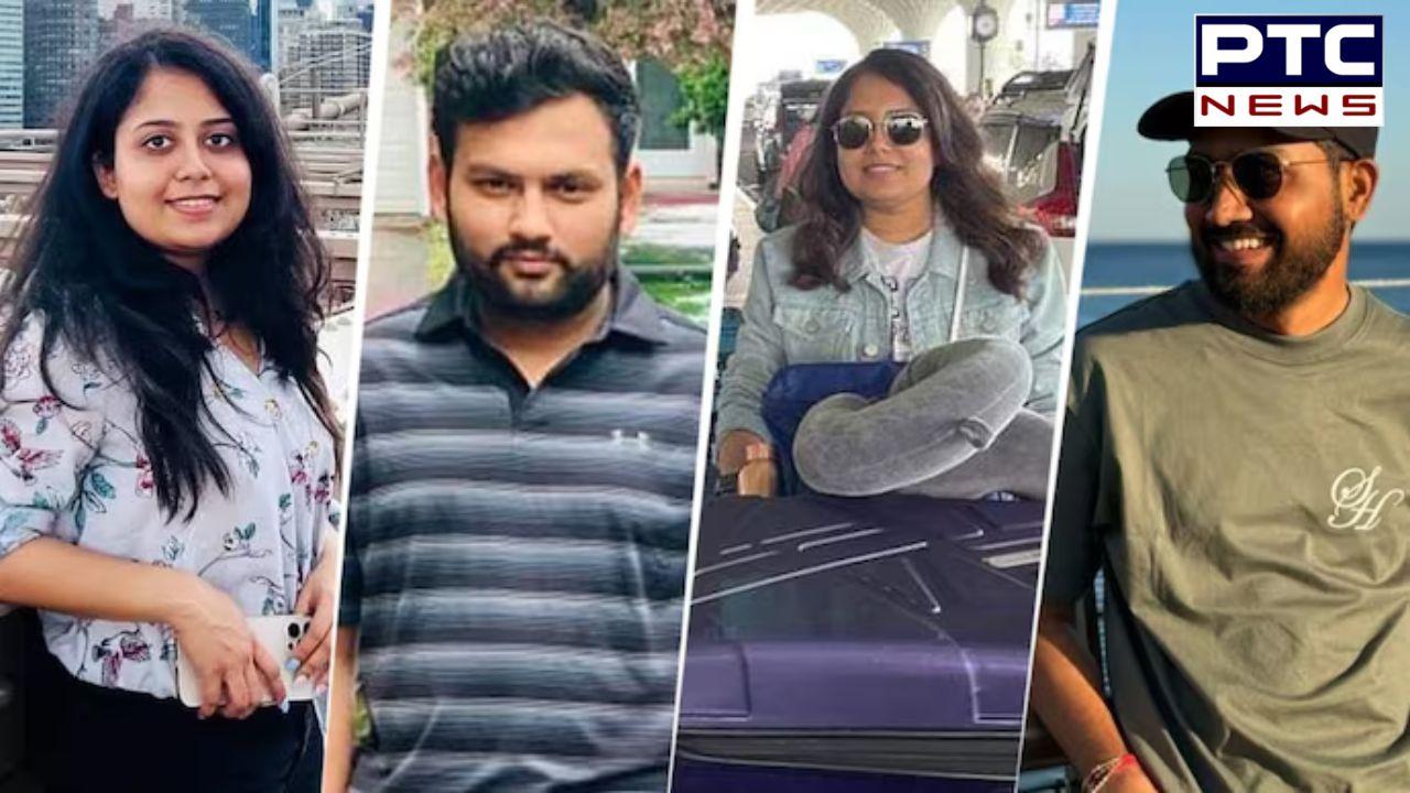 4 Indians killed in Canada : ਕੈਨੇਡਾ ’ਚ ਵਾਪਰਿਆ ਦਰਦਨਾਕ ਹਾਦਸਾ; ਰੇਲਿੰਗ ਨਾਲ ਟਕਰਾਈ ਟੇਸਲਾ ਕਾਰ, ਜਨਮ ਦਿਨ ਦੀ ਪਾਰਟੀ ਤੋਂ ਪਰਤ ਰਹੇ ਸੀ ਨੌਜਵਾਨ