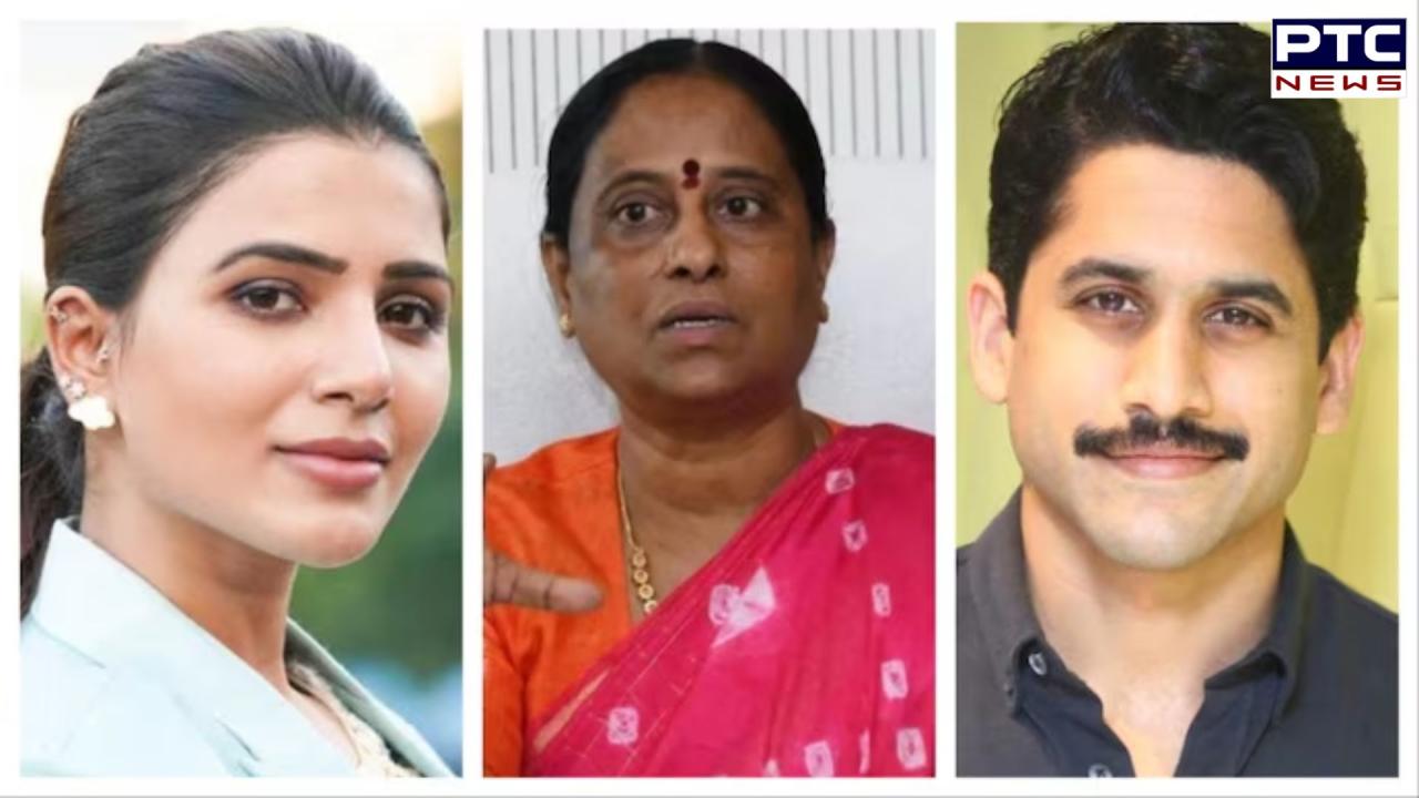 Telangana minister apologises to KTR for linking Samantha and Naga Chaitanya's divorce