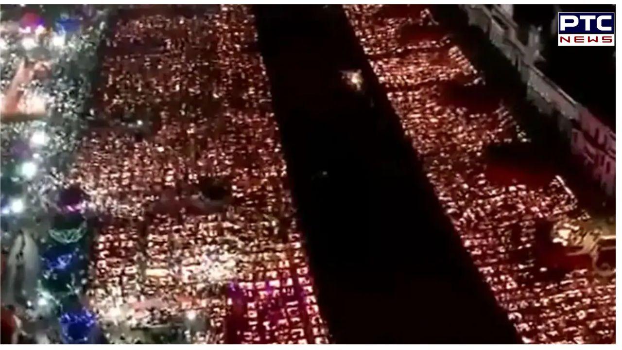 Ayodhya sets new world record with over 25 lakh diyas lit during grand Deepotsav | Watch Video