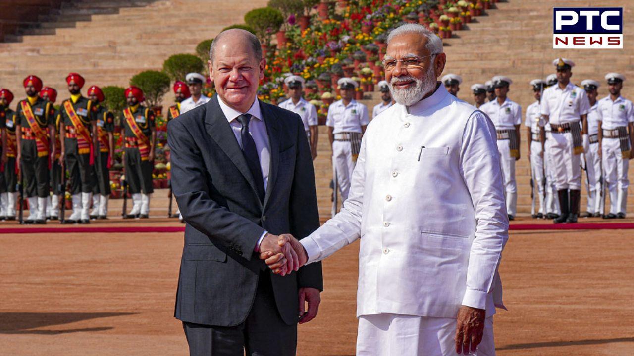 German Chancellor Scholz meets PM Modi in New Delhi; talks on defence, trade