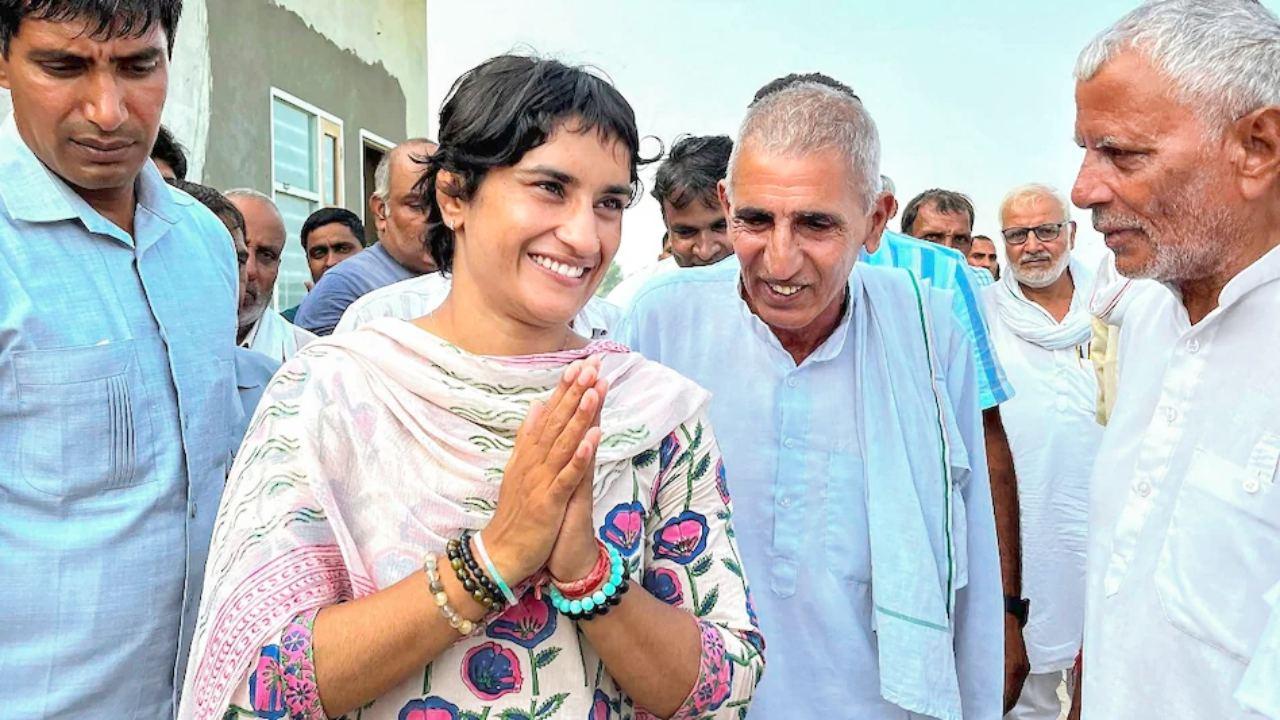 Haryana Election Results 2024: Vinesh Phogat wins from Julana, Congress grabs seat after 19 years