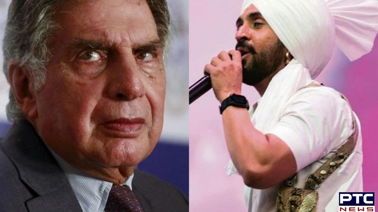 Diljit Dosanjh pauses Germany concert to share inspirational life lessons from Ratan Tata