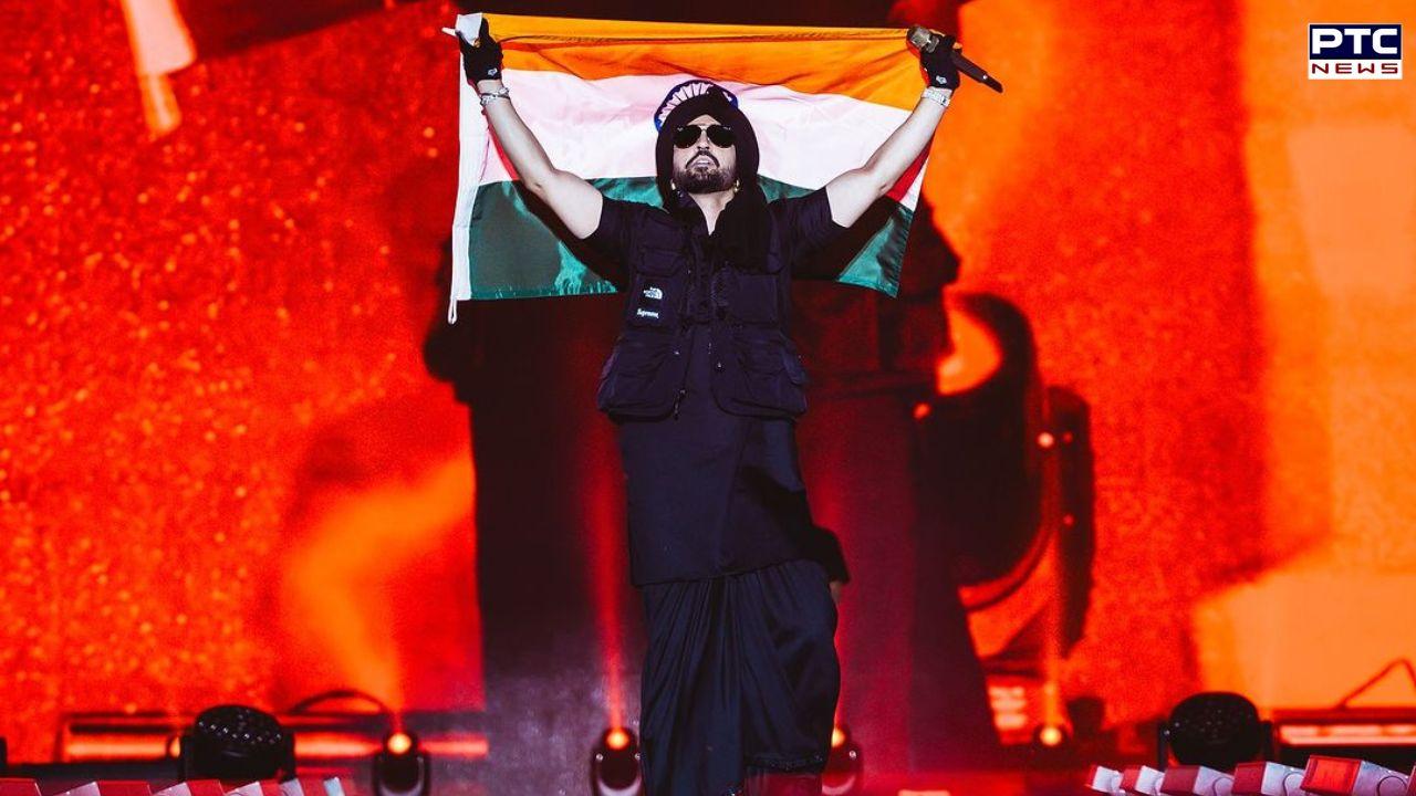 Diljit Dosanjh takes Delhi by storm, waves Tricolour as he performs in JLN stadium | see UNSEEN PICS from Dil-Luminati Tour